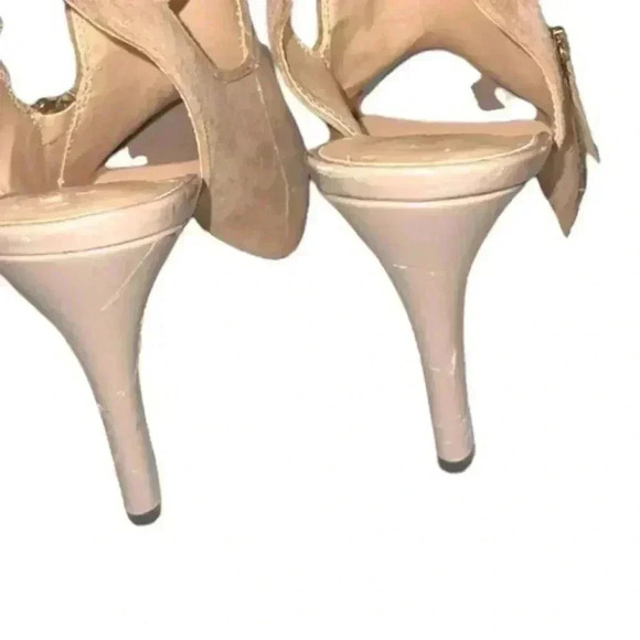 NINE WEST PEEP TOE ANKLE STRAP SANDAL - Picture 12 of 15